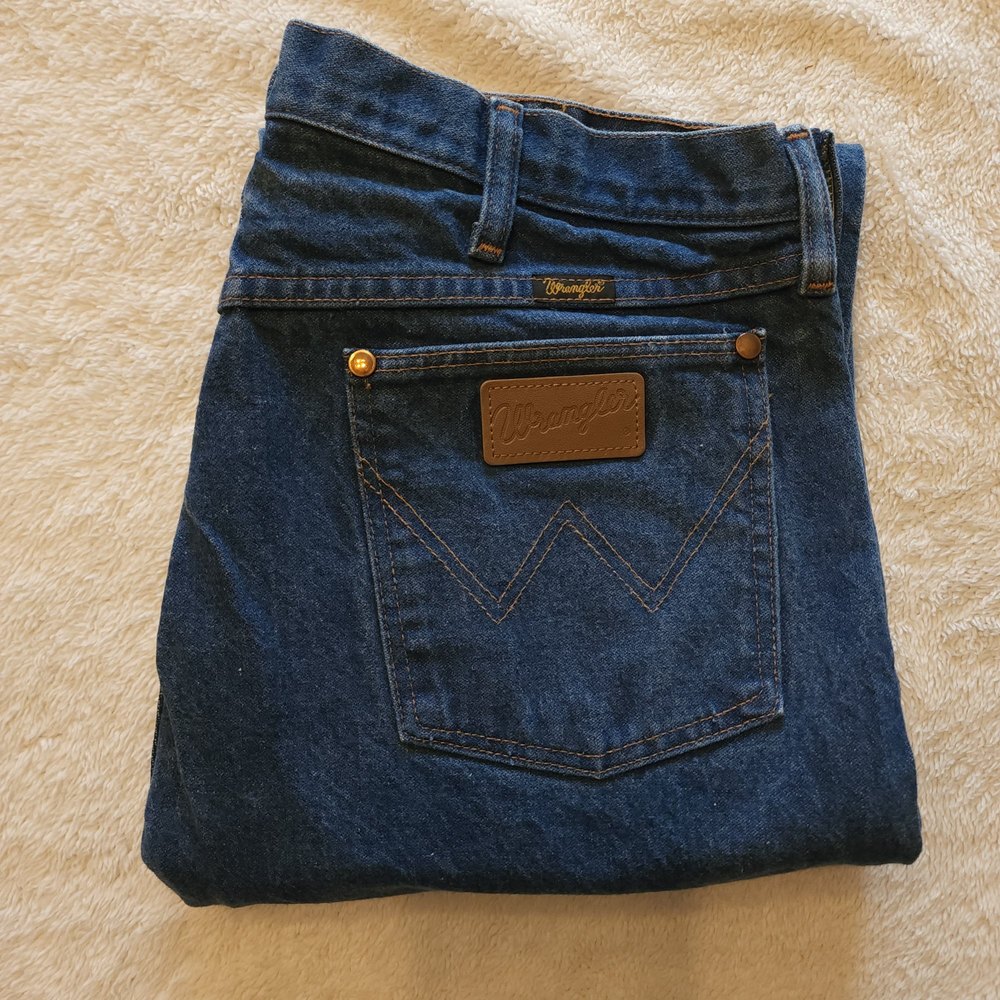 Men's Vintage Made in the USA WRANGLER 13MWZ Cowboy Cut Jeans Size 36x36